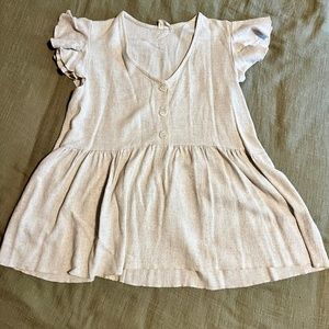 Boutique linen blouse